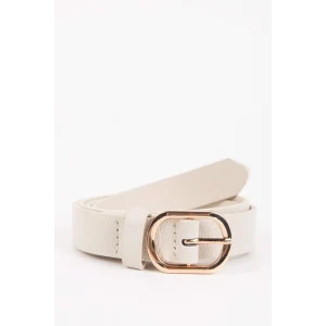 Defacto C2978AXBG26 Bej Kadın Suni Deri Günlük Kemer