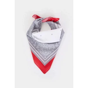 Defacto E6170AXIN69 İndigo Kadın Desenli Pamuklu Bandana