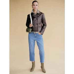 LCW STUDIO İndigo Barrel Fit Kadın Jean Pantolon