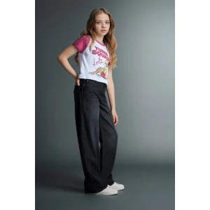 Defacto G4647A8NM36 DENIM 90s Wıde Leg Geniş Paça Jean Pantolon Kız Çocuk