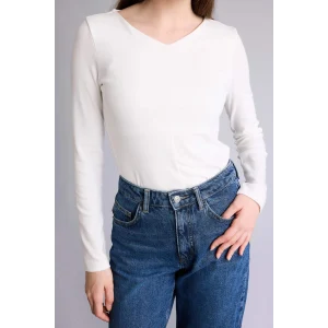 Defacto G9521AXER105 Ekru Slım Fıt Basıc Modal Tişört