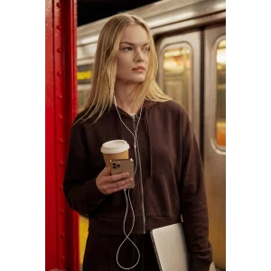 Defacto G2204AXBN192 Kahve Loose Fıt Kapüşonlu Modal Hırka