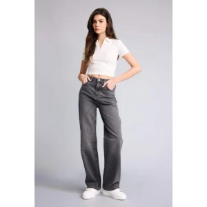 Defacto F2943AXNM36 DENIM 90s Wıde Leg Yüksek Bel Uzun Jean Pantolon