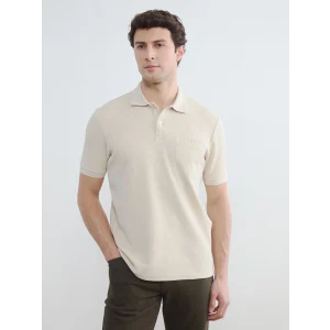 LCWAIKIKI Classic Bej Polo Yaka Erkek Tişört