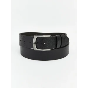 LCW ACCESSORIES Siyah Hakiki Deri Erkek Kemer