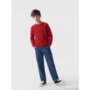 LCW Kids İndigo Loose Fit Erkek Çocuk Jean Pantolon