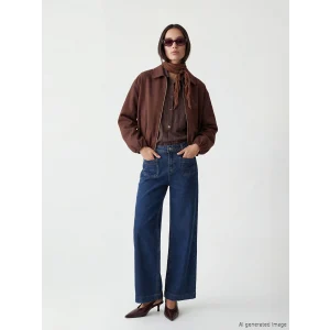 LCW STUDIO İndigo Wideleg Kadın Jean Pantolon