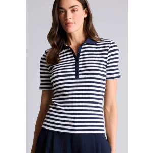 Defacto G8733AXNV251 Lacivert Slım Fıt Polo Yaka Kısa Kollu Polo Tişört