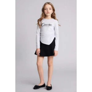 Defacto E2648A8BK27 Siyah Gabardin Etek Kız Çocuk