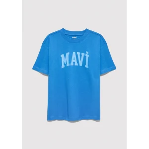 Mavi 6610484-70902 Mavi Baskılı Mavi Tişört