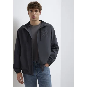 Mavi 0110755-89939 MVJNS Baskılı Antrasit Ceket