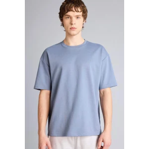 Defacto X3926AZGR171 Gri Nefes Alabilen Oversize Tişört