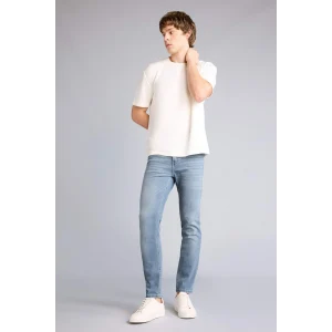 Defacto F2926AXNM84 İndigo Pedro Slım Fıt Dar Paça Jean Pantolon