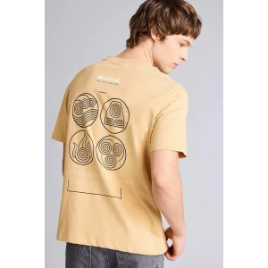 Defacto F9761AXBG247 Bej Avatar the Last Aırbender Baskılı Tişört