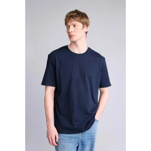 Defacto V7699AZNV64 Lacivert %100 Pamuk Basic Tişört