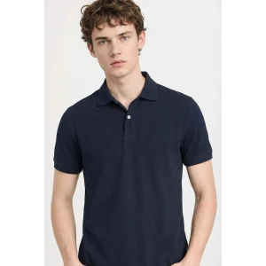 Defacto E9504AXNV82 Lacivert %100 Pamuk Polo Tişört