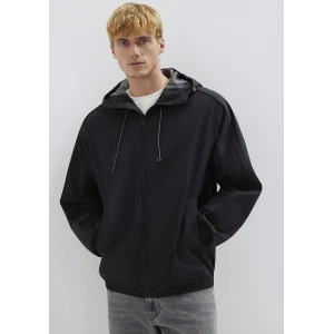 Mavi 0110818-900 Kapüşonlu Siyah Ceket