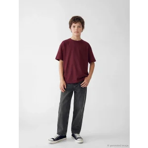 LCW Kids Antrasit Loose Fit Erkek Çocuk Jean Pantolon