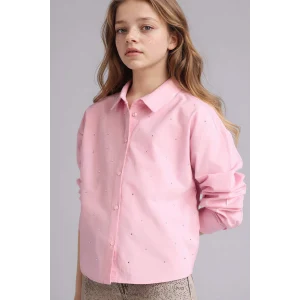 Defacto G7044A8PN86 Pembe Kız Çocuk Poplin Gömlek