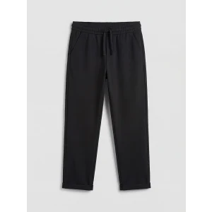 LCW Vision Siyah Beli Lastikli Erkek Çocuk Pantolon