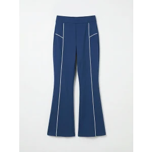 LCW Kids İndigo Beli Lastikli İspanyol Paça Kız Çocuk Tayt