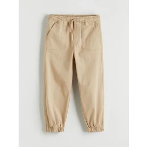 LCW Kids Bej Beli Lastikli Erkek Çocuk Jogger Pantolon