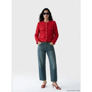 LCW Jeans İndigo Wideleg Kadın Jean Pantolon