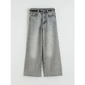 LCW Kids Karışık Wide Leg Fit Kız Çocuk Jean Pantolon