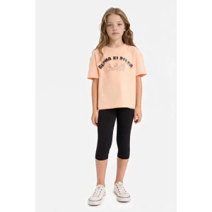 Defacto B5656A8BK81 Siyah Midi Tayt Kız Çocuk