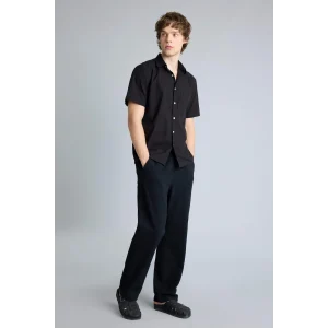 Defacto G2592AXBK81 Siyah %100 Pamuk Baggy Fit Pantolon