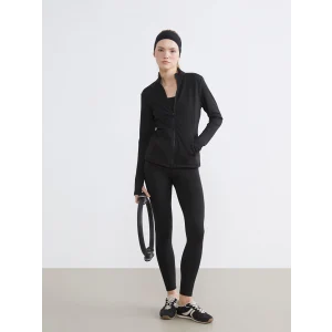 KOOR SPORT Siyah Yüksek Bel Kadın Spor Tayt