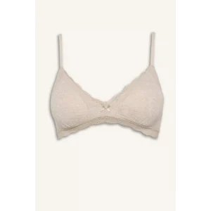 Defacto G7762AXBN503 Kahve Dantel Detaylı Çıkarılabilir Pedli Balensiz Bralet