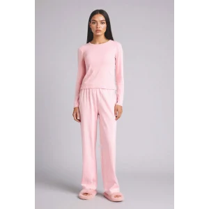 Defacto H0722AXPN149 Pembe Regular Fıt Uzun Kollu 2li Takım