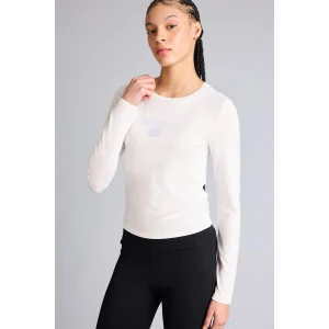 Defacto G0688AXER105 Ekru NBA Brooklyn Nets Uzun Kollu Tişört