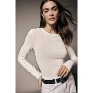 Defacto G8729AXER105 Ekru Slım Fıt Basıc Tişört