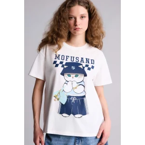 Defacto H0263AXWT32 Beyaz MOFUSAND Oversıze Tişört