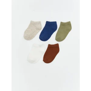 LCW baby Ekru Erkek Bebek Patik Çorap 5li