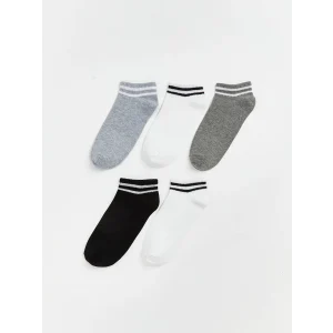 LCW Kids Karışık Çizgili Erkek Çocuk Patik Çorap 5li