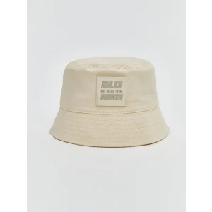 LCW ACCESSORIES Ekru Baskılı Kız Çocuk Bucket Şapka