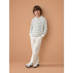 LCW Kids Bej Beli Lastikli Erkek Çocuk Pantolon