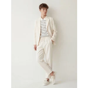 LCW Kids Bej Beli Lastikli Erkek Çocuk Pantolon