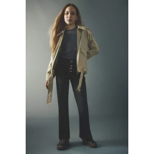 Defacto G9585A8NM40 Siyah Geniş Paça Jean Pantolon Kız Çocuk