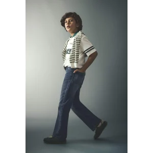 Defacto F8436A8NM28 Mavi Wıde Leg Jean Pantolon Erkek Çocuk