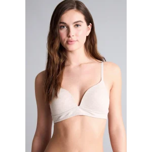 Defacto X9027AZBG588 Bej Pamuklu Kaplı Pedli Balensiz Bra