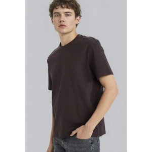 Defacto E7961AXBN192 Kahve REGULAR FIT %100 Pamuk Basic Tişört