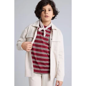 Defacto G4690A8BG74 Bej Oversıze Gömlek Erkek Çocuk