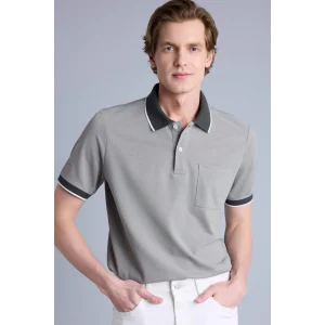 Defacto G2609AXKH422 Haki Kısa Kollu Polo Tişört