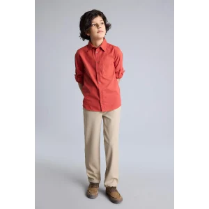 Defacto G3836A8BG609 Bej Her Yöne Esneyen Pantolon Erkek Çocuk