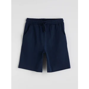 LCW Kids Lacivert Beli Lastikli Erkek Çocuk Şort