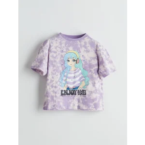 LCW Kids Karışık Bisiklet Yaka Kız Çocuk Tişört